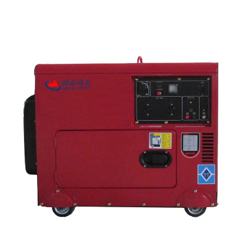 Venta directa directa de fábrica CE BARATO ISO 7KW Milent Mobile Diesel Generator Backup Potencia portátil